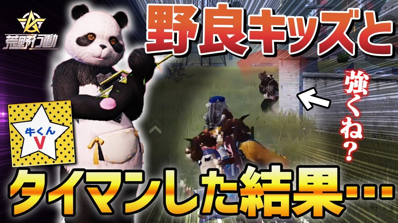 【荒野行動】ブイくん...おめぇ強くなっちまったな