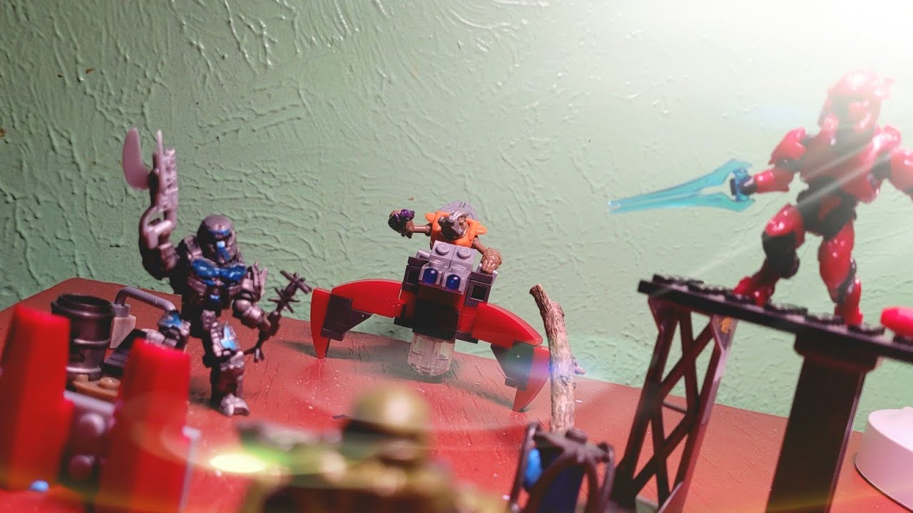 Halo | Turret Takedown (Mega Construx Stop Motion)