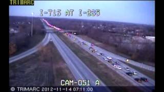 Fatal accident on I-71 after car overturns