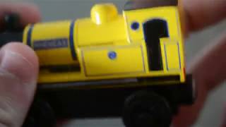 Wooden Railway Rheneas New Coat Of Paint Unboxing And Review