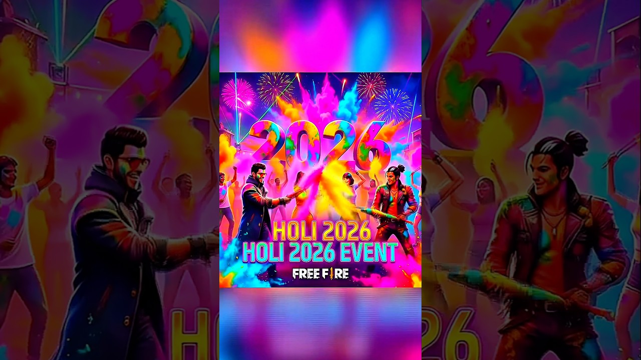 NEW HOLI ROYALE 😍 Free Fire New Event 