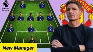 New Manager  ✅ ~ Manchester United Potential 3-5-2 Line up Under  Oliver Glasner Season 2025/2026