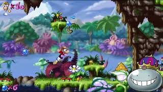 Rayman Redemption Demise Difficulty 100% Completion 1 Hp Only. Part 1