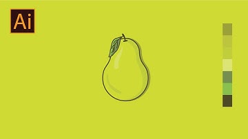Adobe illustrator tutorial - how to create guava in adobe illustrator