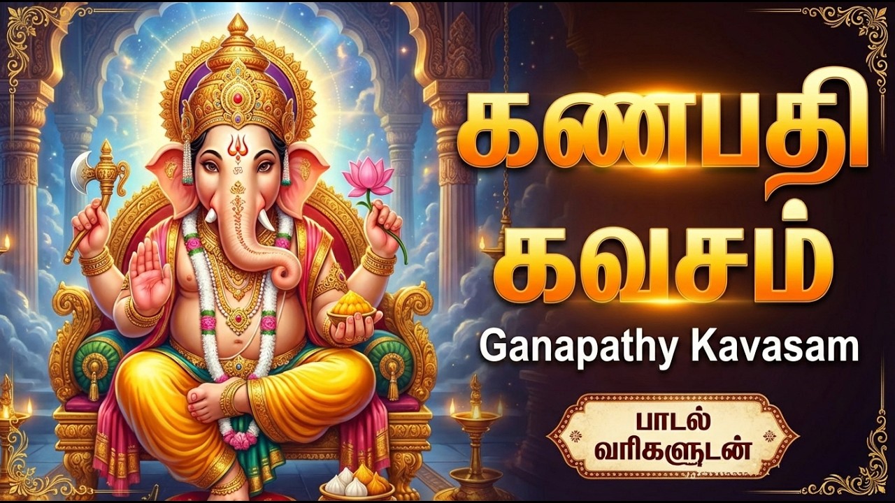 விநாயகர் பாதுகாப்பு கவசம் | Ganapathi Kavasam Full Tamil | Vinayagar Tamil Devotional Songs