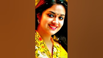Keerthi Suresh whatsapp status video 😍