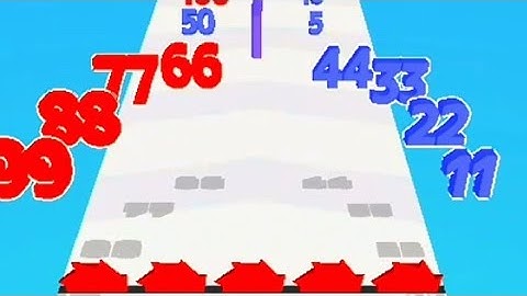Number Merge Run Master 3D New update Gameplay Level 155