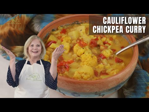 Cauliflower Chickpea Curry – Vegan