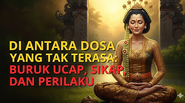 Di Antara Dosa yang Tak Terasa: Buruk Ucap, Sikap, dan Perilaku