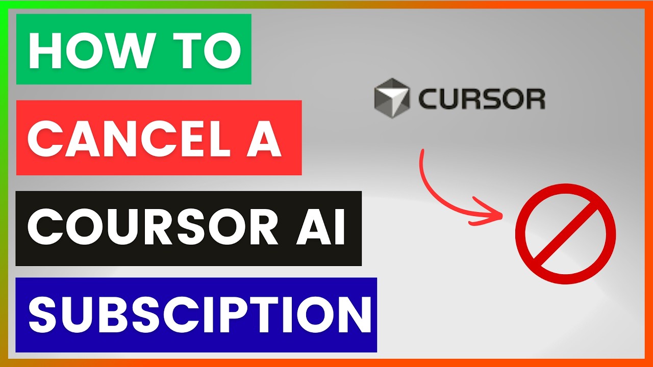 How To Cancel A Cursor AI Subscription? [in 2026] - YouTube