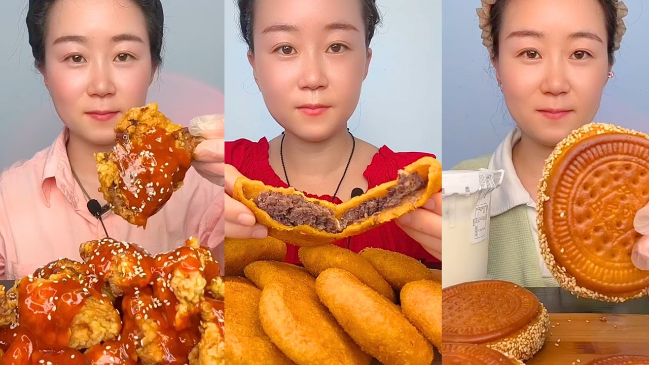 Chinese Home-Style Food Eating Show | Noodles, Buns & Daily Dishes #21
