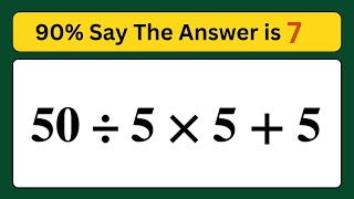     90% Get This Wrong! The Real Answer Isn’t 7 | algebraic expression