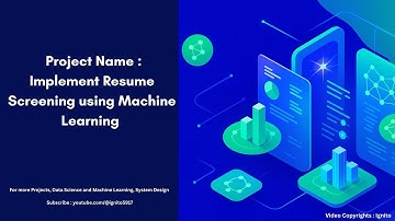 Project Name : Implement Resume Screening using Machine Learning
