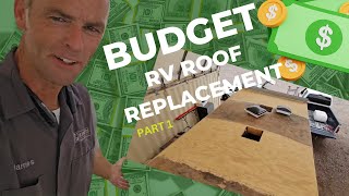 RV Membrane Roof Replacement: Prepping the Roof