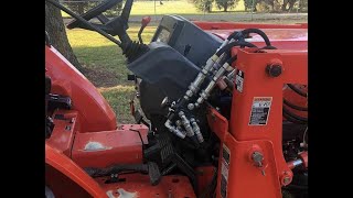 $595 Remote Hydraulic Kit for Kubota Tractors  Updated  No drilling required!   15 minute install