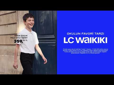 Okulun Favori Tarzı ile yeni döneme hazır olun! Okulun tüm ihtiyaçları LC Waikiki’de.