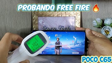 Probando Free Fire Xiaomi Poco C65