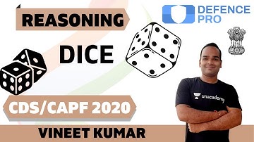 Dice (Part-2) | Reasoning | Target CDS/CAPF/NDA/AFCAT 2020-2021 | Vineet Kumar