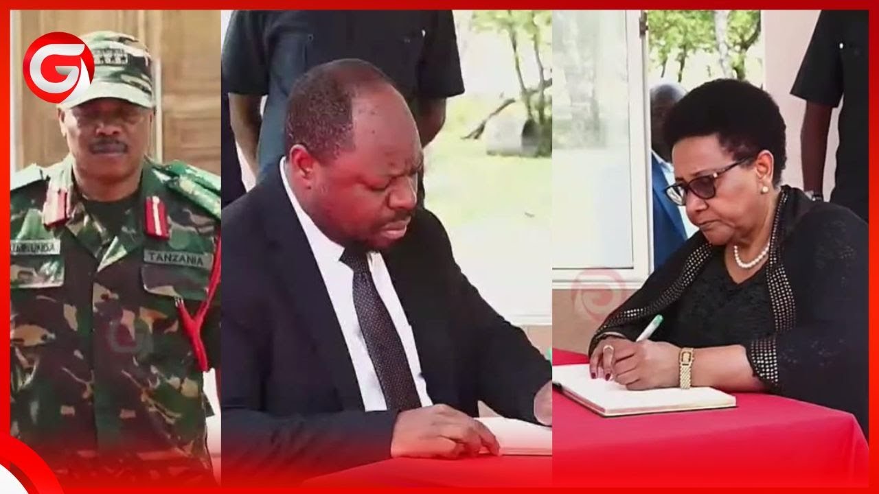 JENERALI MKUNDA - CHALAMILA na WAZIRI TAX WALIVYOFIKA KUUAGA MWILI wa JENERALI MBUGE LUGALO...