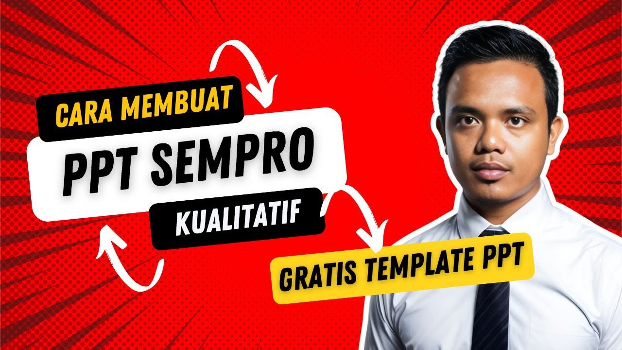 Cara Membuat PPT Seminar Proposal Kualitatif Dapat Template PPT Gratis Cara membuat ppt seminar proposal kualitatif dapat template ppt gratis