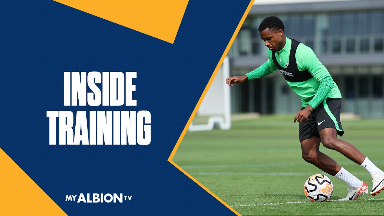 Next Up: Manchester United | Brighton's Inside Training - YouTube