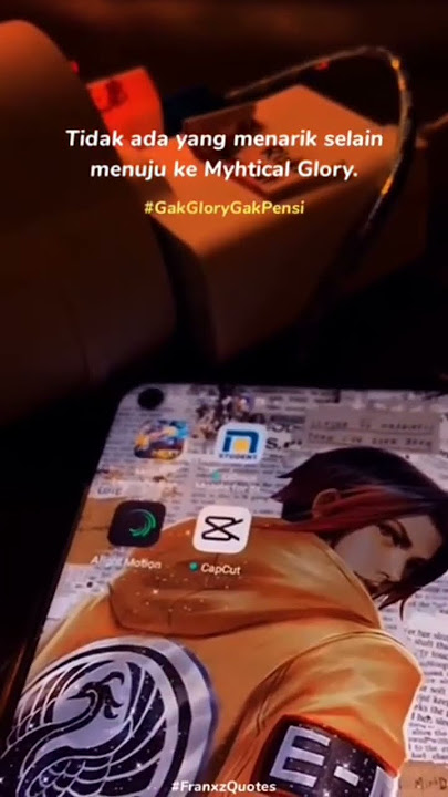 Story Wa Ga Myhtical Glory gak pensi