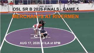OSL SR B Lacrosse 2026 Finals - Game 5