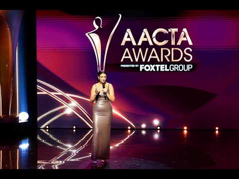 Celeste Barber opens the 2026 AACTA Awards presented by Foxtel Group