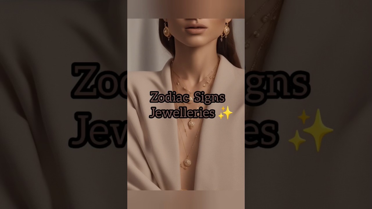 Zodiac signs jewellery 💍✨ 