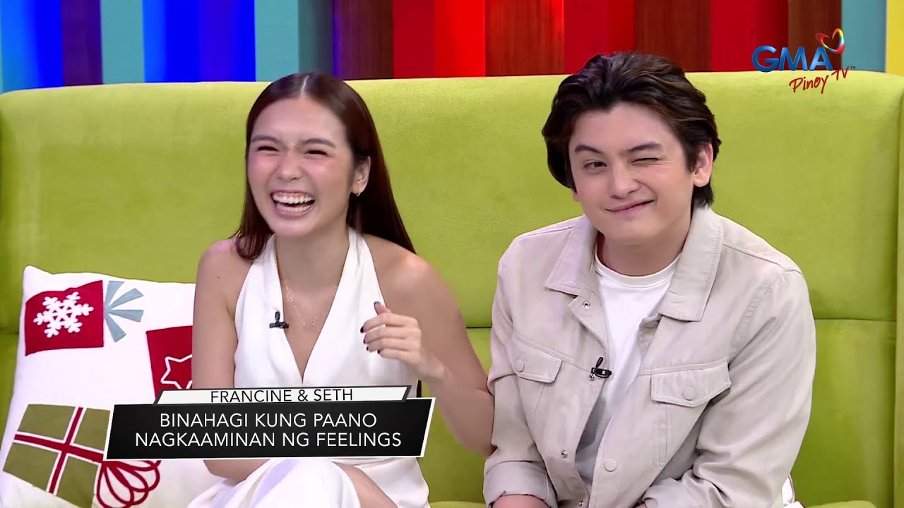 Fast Talk with Boy Abunda: Francine Diaz at Seth Fedelin, paano nag-aminan ng feelings?