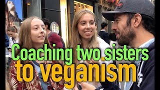 Aligning Their Actions With Their Values - Alex Bez speaks with a group of friends about veganism