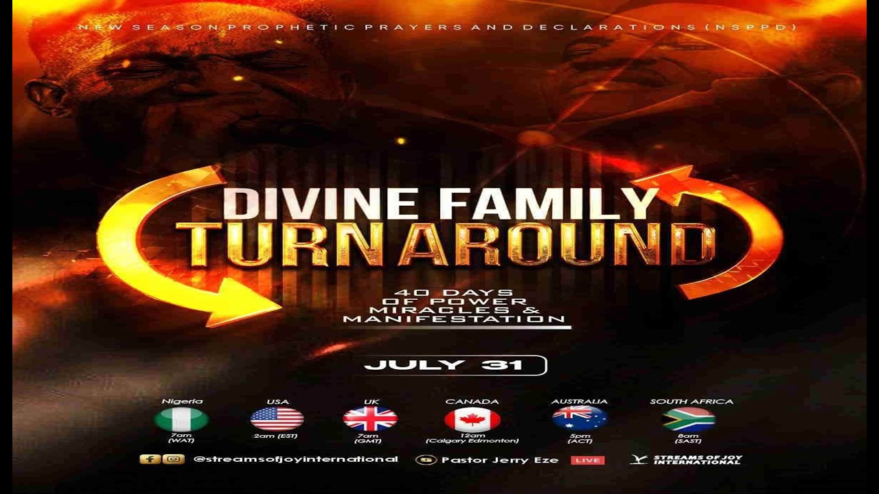 DIVINE FAMILY TURNAROUND || 40DPMM – DAY 19 || NSPPD || 31ST JULY 2026