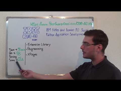 C2040-410 – IBM Exam Notes and Domino Test Development B Questions