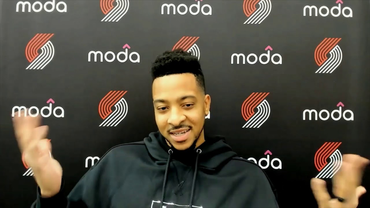 Blazers Press Conference CJ Mccollum injury UPDATE