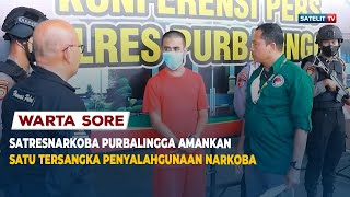 SATRESNARKOBA PURBALINGGA  AMANKAN SATU TERSANGKA PENYALAHGUNAAN NARKOBA