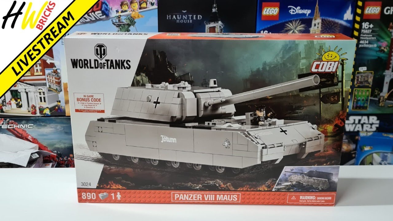 cobi world of tanks maus