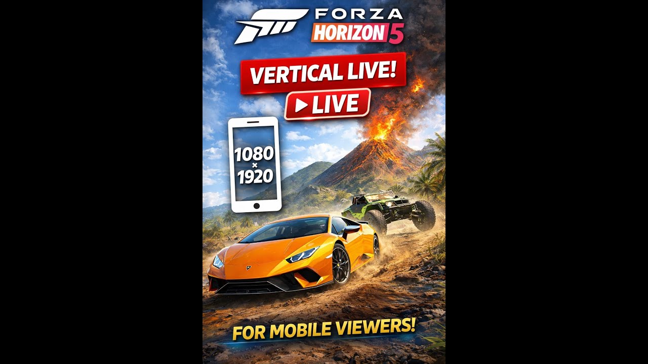 Forza Horizon 5 | Vertical Live | Rayzor Gaming