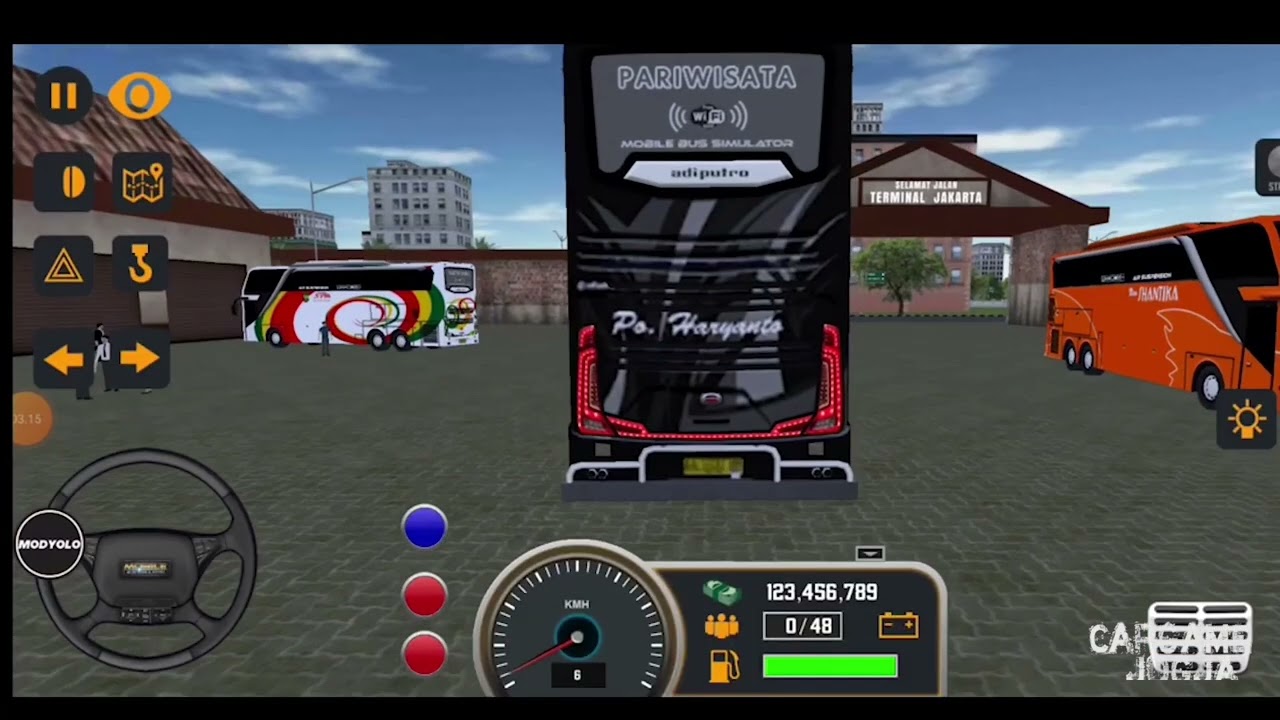 Download Mobile Bus Simulator Indonesia Mod Apk Versi Terbaru mini size