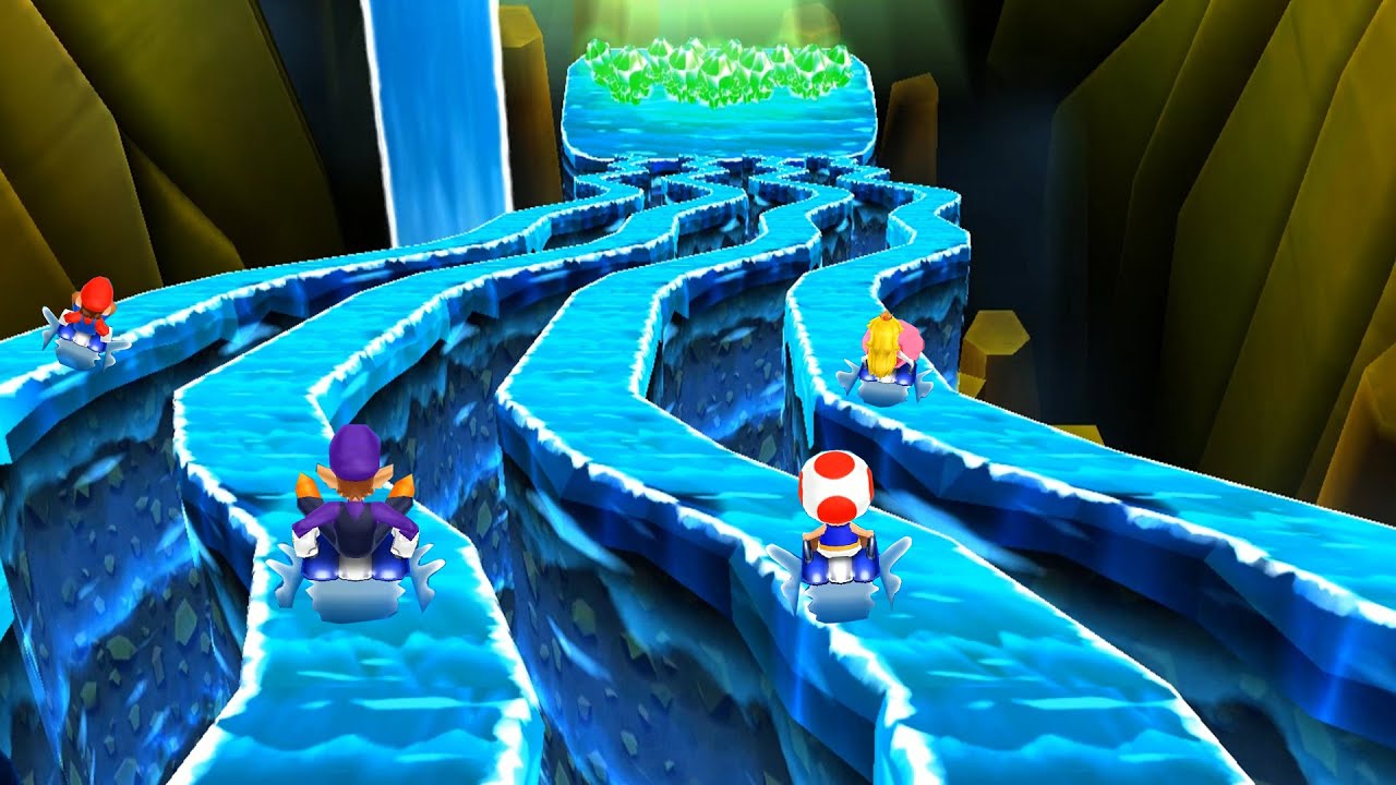 Mario Party Island Tour   Hot Air Hijinks  Mario vs Waluigi vs Toad vs Peach | Vmgaming