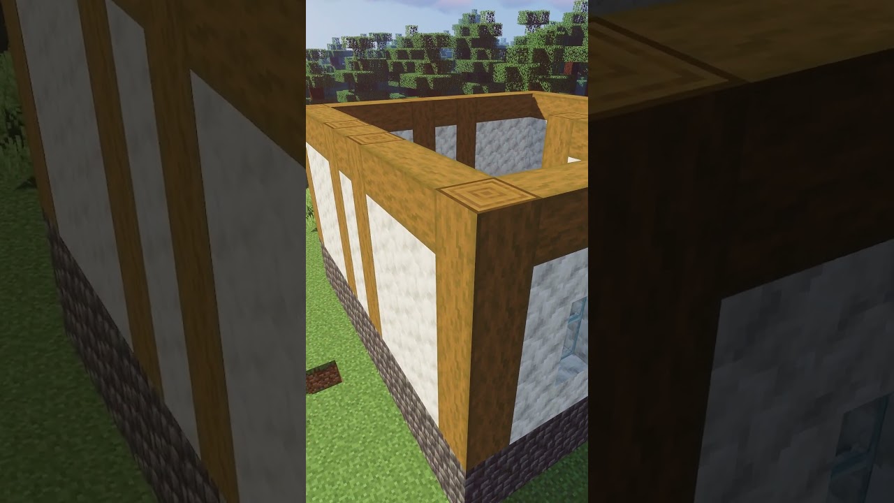 Minecraft Medieval Fantasy house | TimeLapse Tutorial 