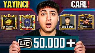 YAYINCI BENİMLE DALGA GEÇTİ... 50.000 UC İDDİALI VS ATTIK! | PUBG Mobile