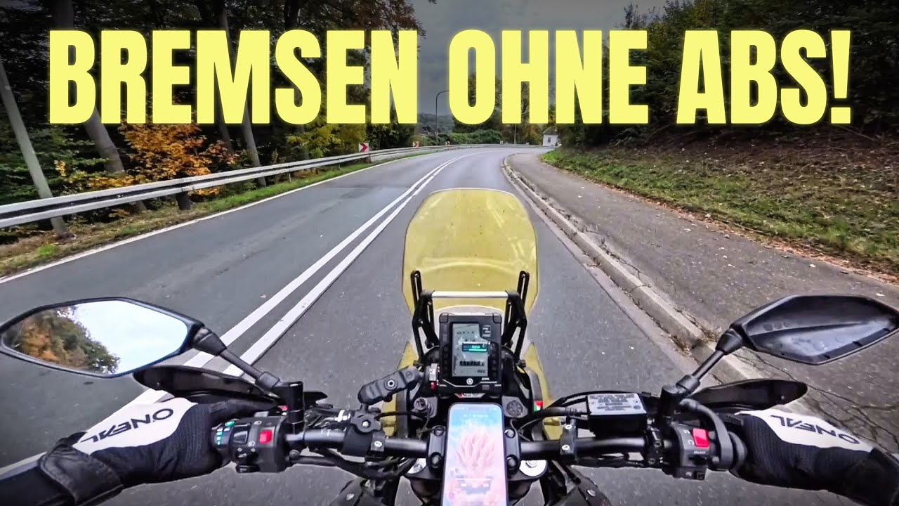 DESWEGEN solltest du lernen wie man OHNE ABS BREMST!
