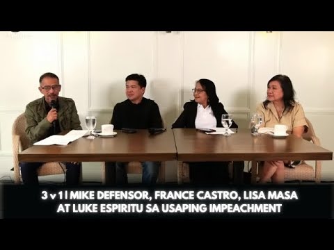 3 v 1 | MIKE DEFENSOR, FRANCE CASTRO, LISA MASA AT LUKE ESPIRITU SA ...