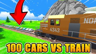 100 Mobil VS Kereta Api Tercepat di Kota : Dude Theft Wars screenshot 5