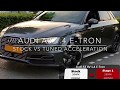 280HP AUDI A3 1.4 E-TRON STOCK VS STAGE 1 TUNED ACCELERATION - BERKPerformance