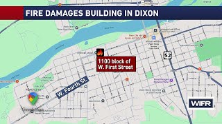 Crews work for hours to extinguish fire in Dixon