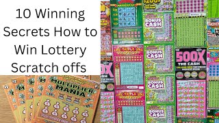 10 Winning Secrets How to Win Lottery Scratch offs