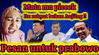 Download Lagu 🔥 Pesan Untuk Prabowo - Matamu picek⁉️ itu Rakyat Bukan Anjiing‼️ MP3