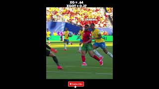 That Brahim Díaz’s 60-Yard INSANE Assist Destroys Brazil! #shorts #worldcup #morocco #footballstats