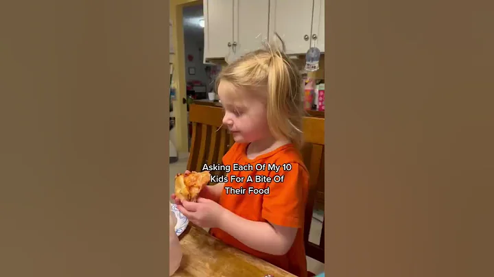 10 Kids…Who Will Share With Mom?! 🤔😂🤣 #shorts